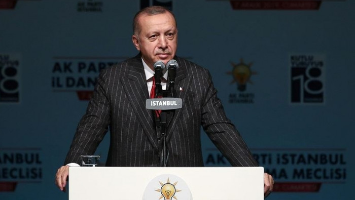 أردوغان: لن نخرج من سوريا إلا...