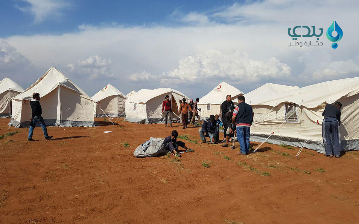 مُهجَّرو "الوعر" في مخيم "زوغر...