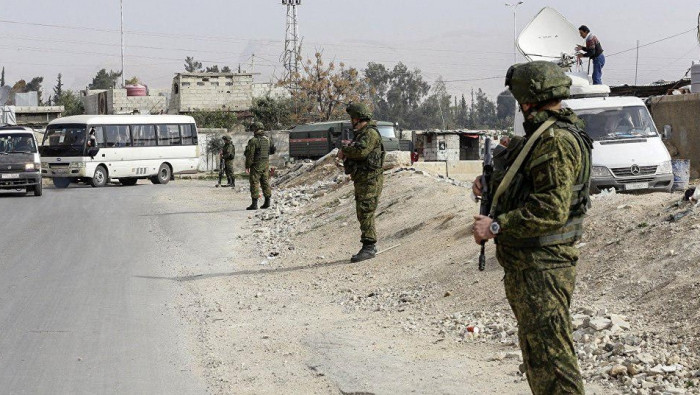 الشرطة الروسية تتوزع على نقاط...