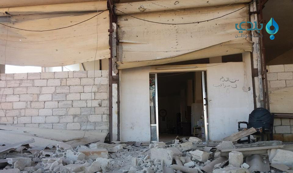 شهيد وجرحى بغارات النظام على إ...