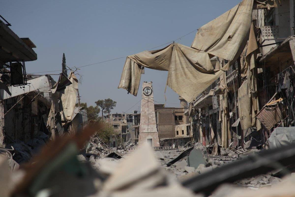 الرقة تُباد.. هذا هو حال أهالي...