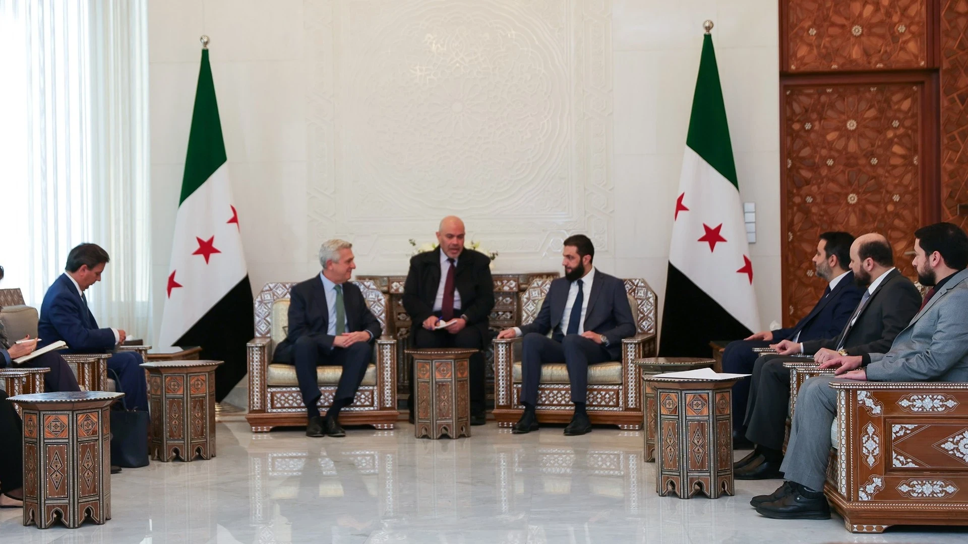 المفوضة الأوروبية تلتقي "الشرع...