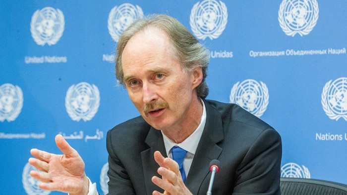 بيدرسن يؤكد زيارته لدمشق لاستك...