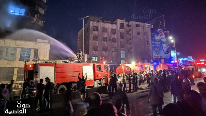 استمرار الحرائق في دمشق وريفها...