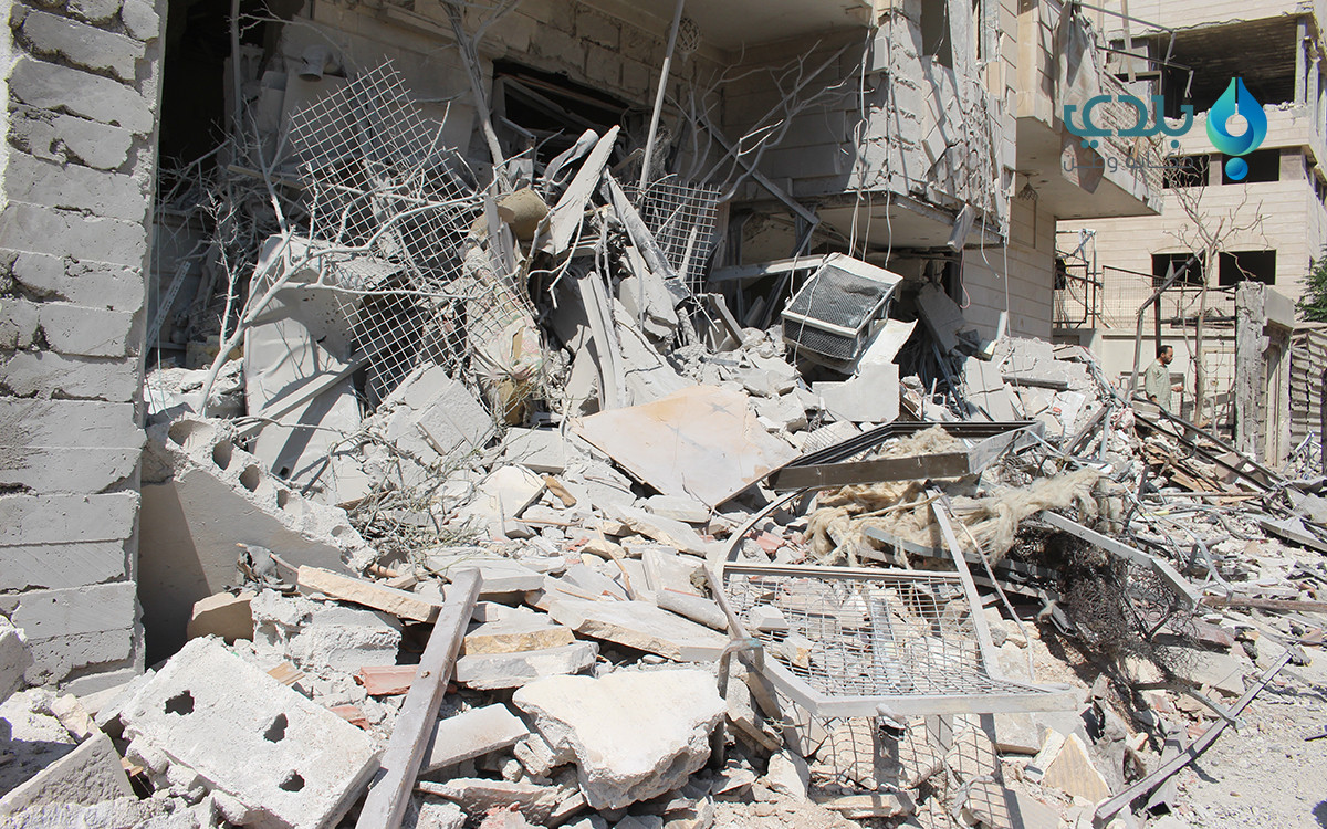 النظام يقصف مركز "أذيات الحبل...