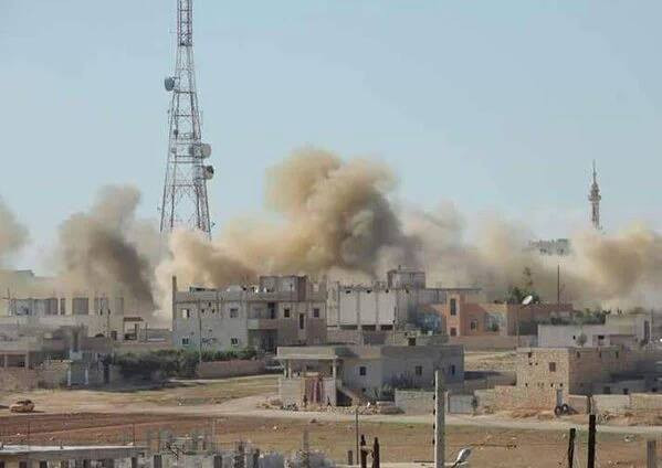 شهداء وجرحى بقصف جوي روسي على...