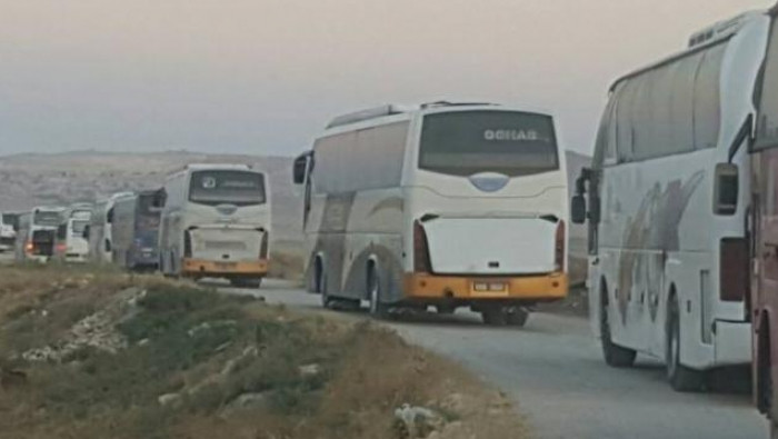 حافلات للنظام تدخل للقنيطرة لت...