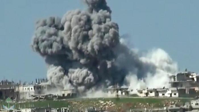 طائرات النظام تقتل عشرات المدن...