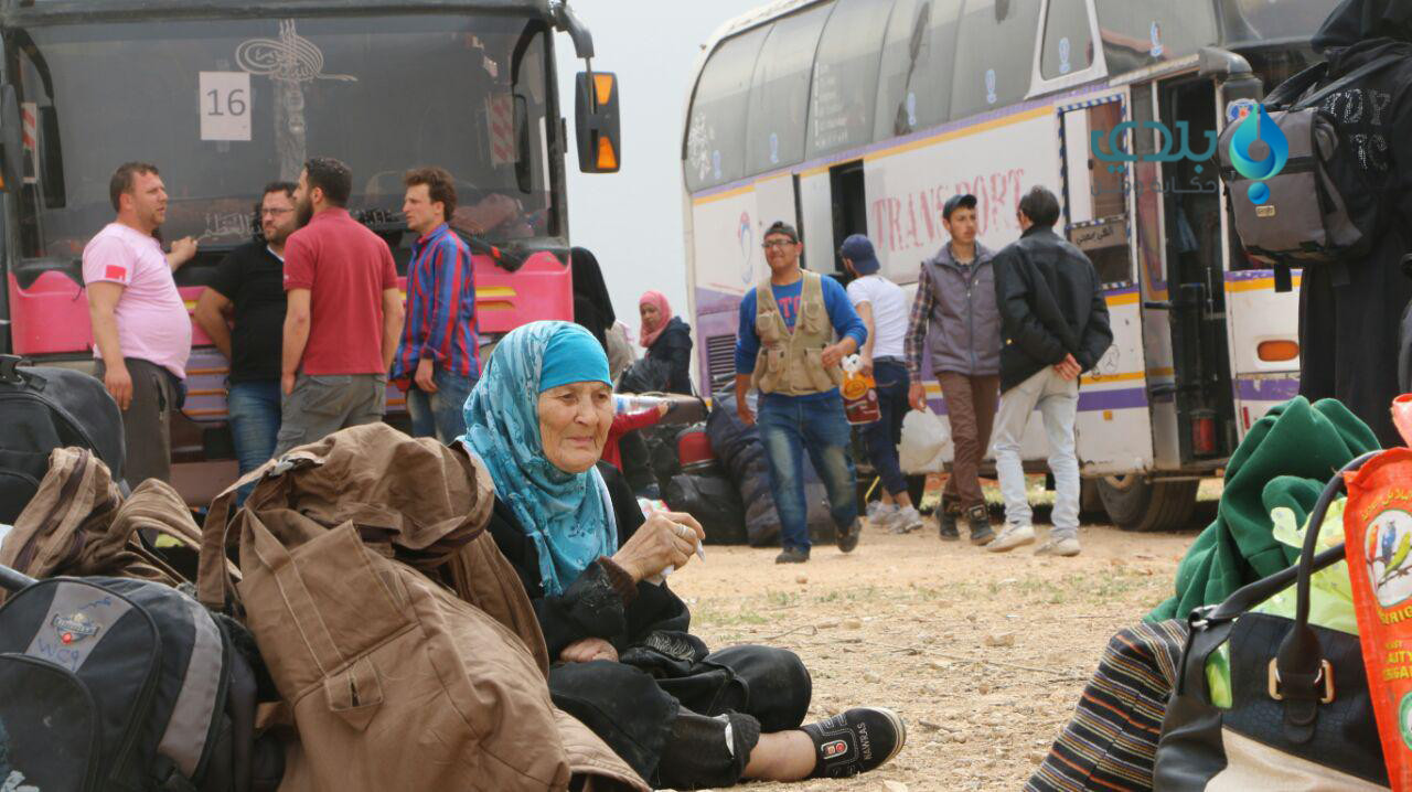 الدفعة التاسعة من مهجري حي الو...