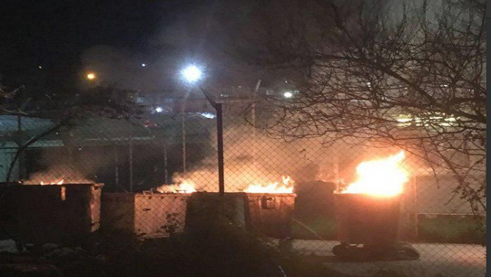 إثر محاولة انتحار لاجئ سوري.....