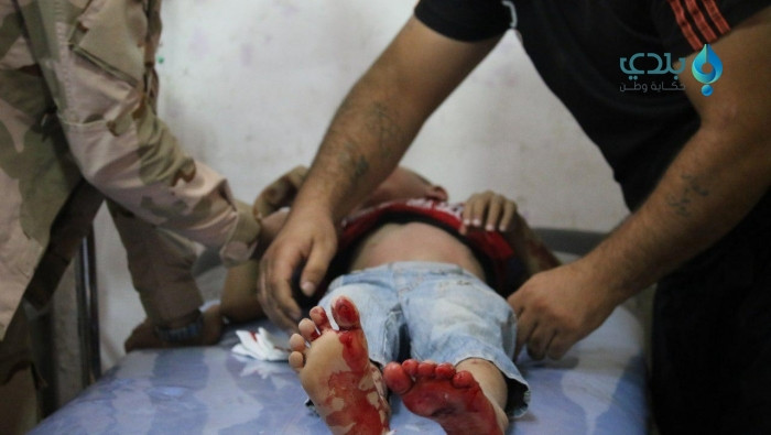 شهيد مدني بانفجار لغم بجرار زر...