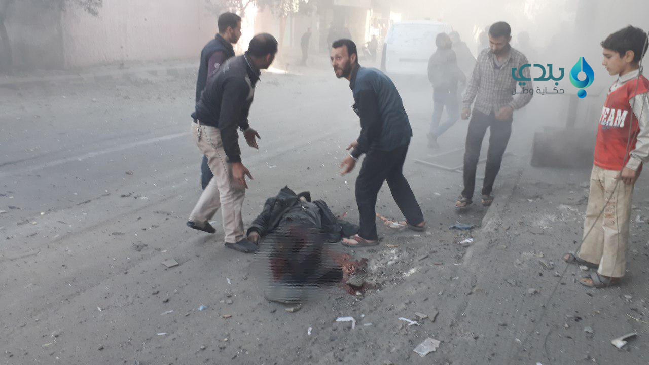 شهيدان أطفال بقصف للنظام على ا...