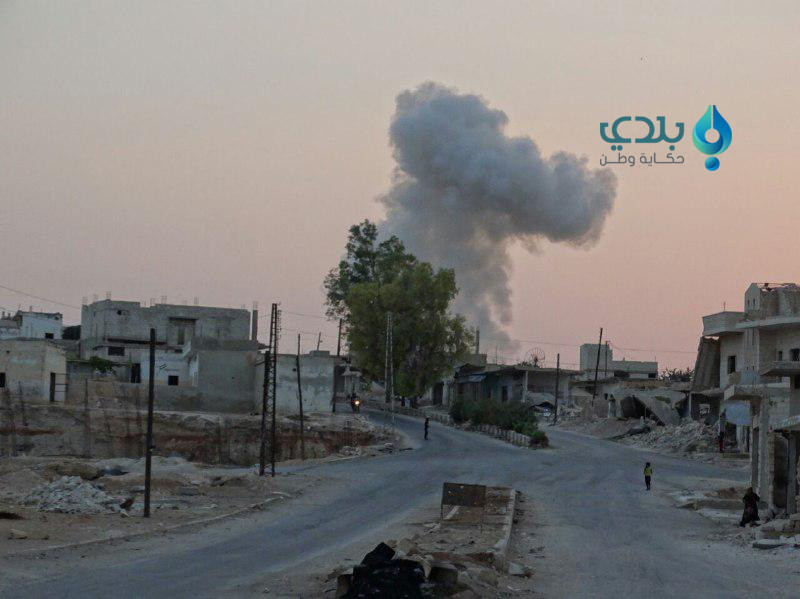 شهيدان بغارات لطائرة مسيرة بري...