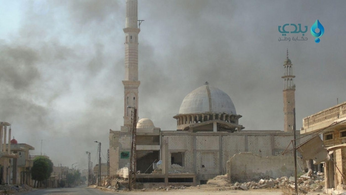 طائرات روسيا والنظام تقصف أريا...