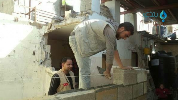 ترميم منازل معرة النعمان لإسكا...