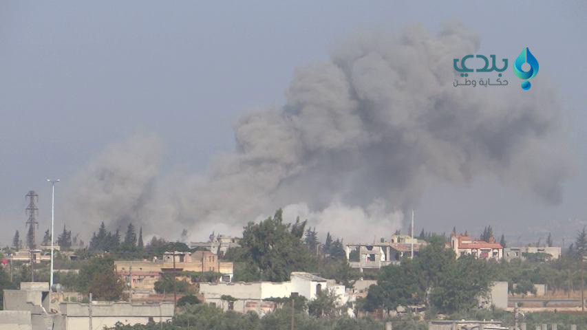 ثلاثة شهداء بقصف جوي ومدفعي عل...