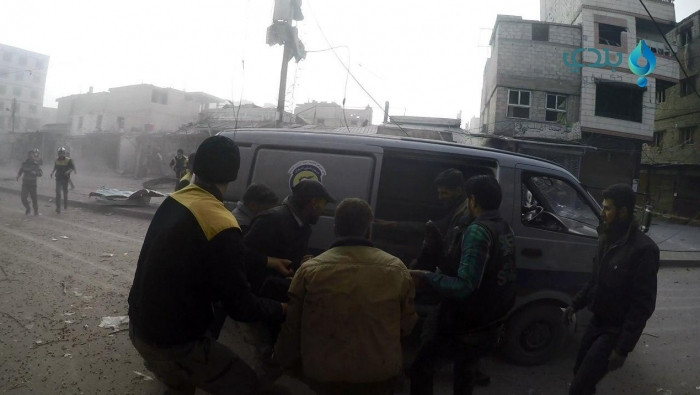 جرحى مدنيون بقصف مدفعي للنظام...