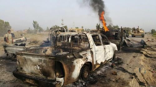 روسيا تستهدف رتلاً لتنظيم "الد...