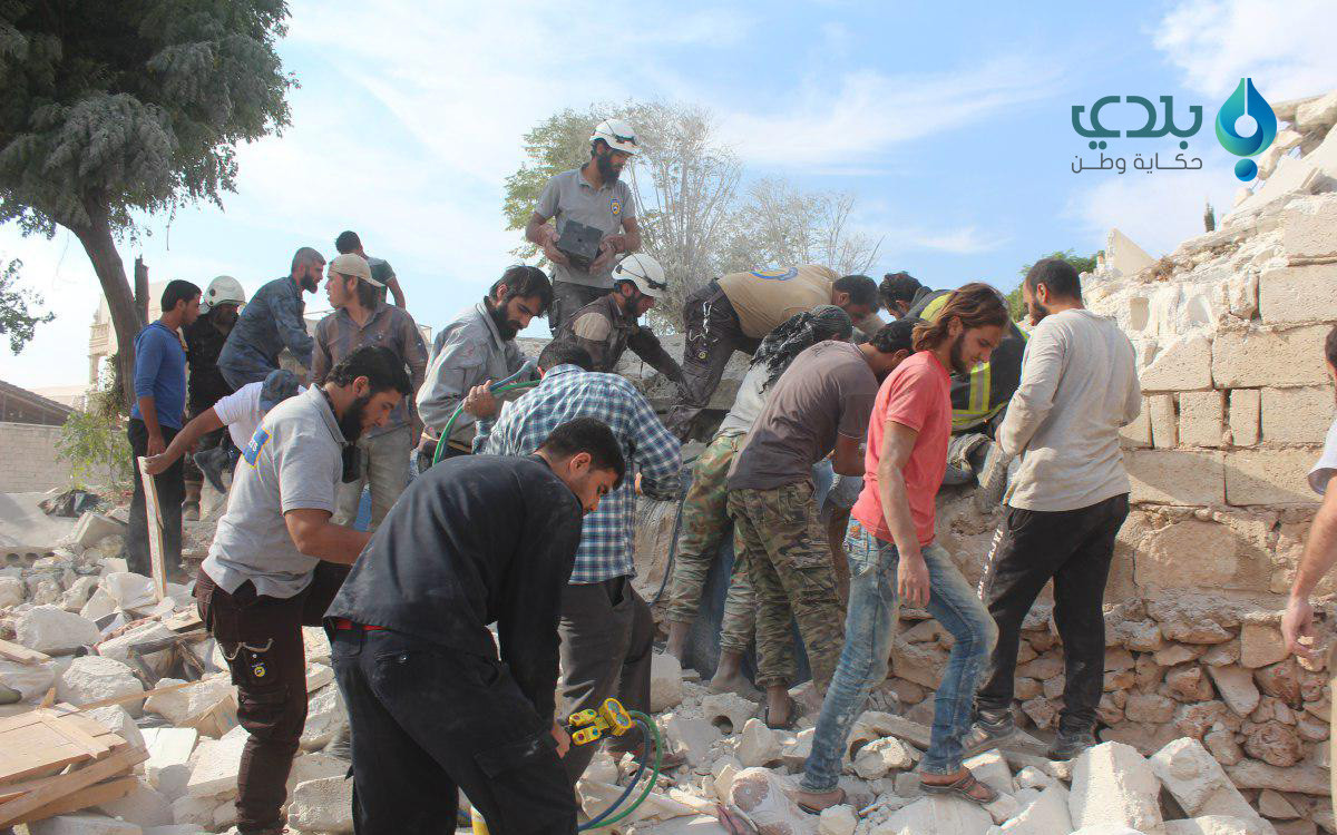 شهداء وجرحى بقصف جوي على ريف ح...