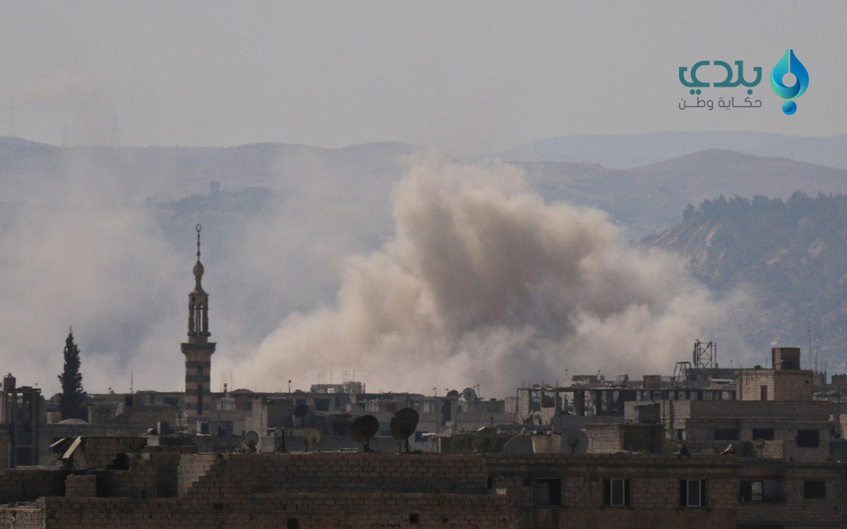 تدمير مستودع ذخيرة للنظام وشهد...