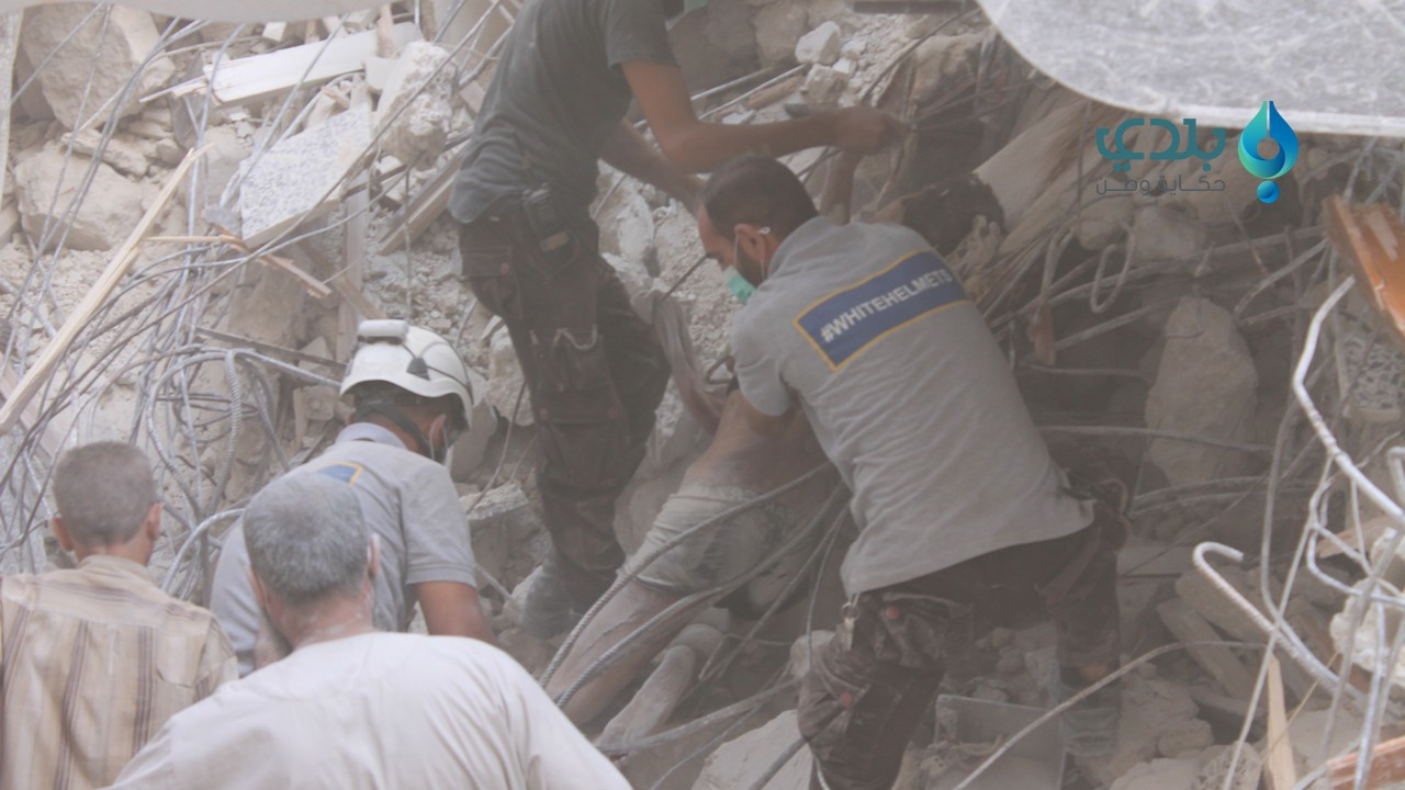 ثلاثة شهداء بغارات على حلب .....