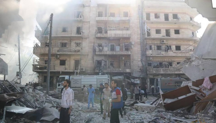 عشرة شهداء بقصف جوي روسي على ر...