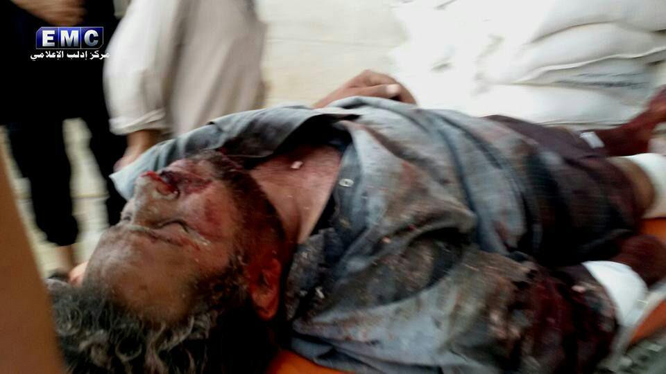 شهداء وجرحى بقصف جوي على ريف إ...