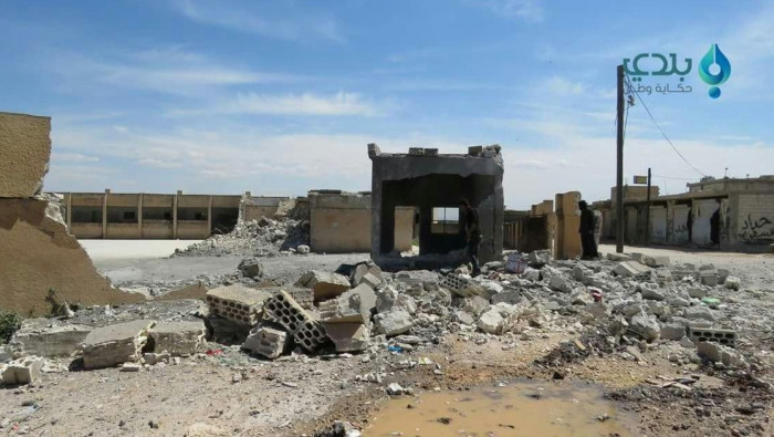 طيران النظام يدمّر مركزاً صحيا...