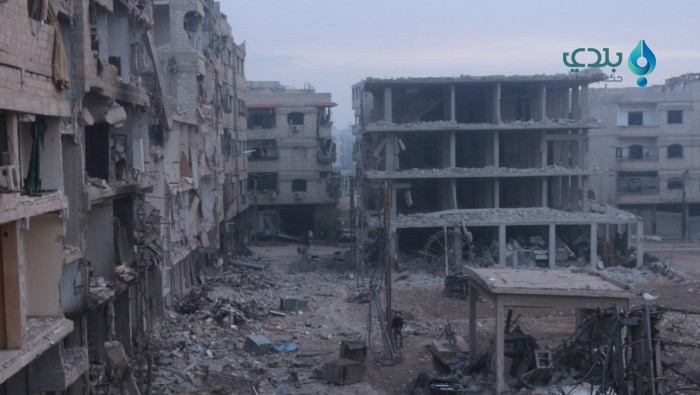 خمسة شهداء بقصف جوي على غوطة د...