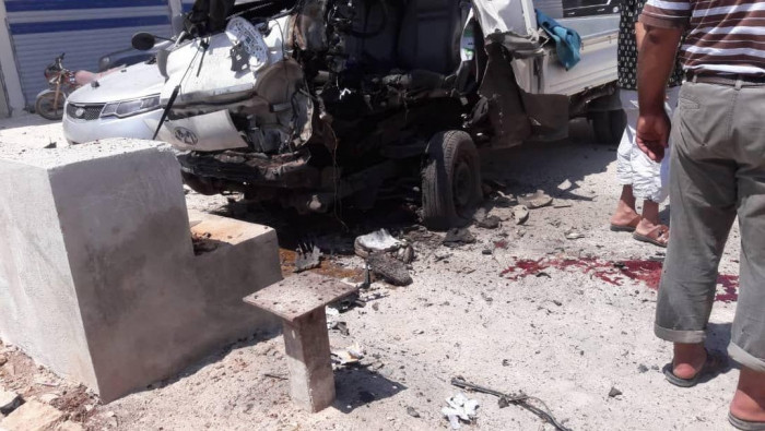 ناسفة تستهدف ناشطا إعلاميا بري...