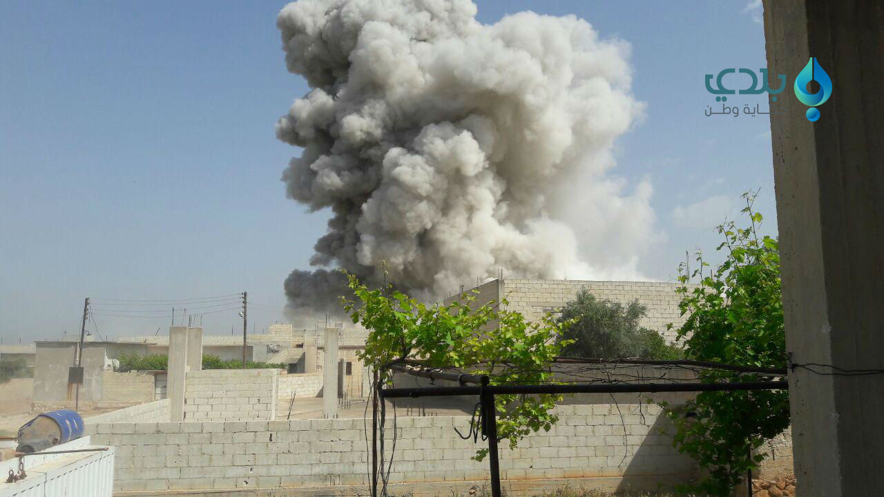 شهيدان وجرحى بقصف للنظام على ر...