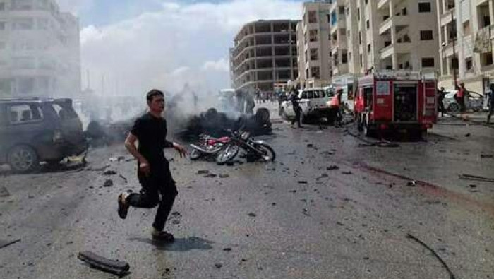 شهداء وجرحى مدنيون بانفجار سيا...