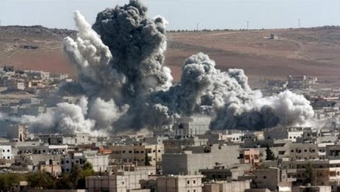 شهداء وجرحى بقصف التحالف على "...