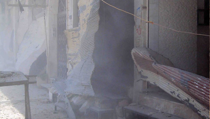 شهداء وجرحى بقصف جوي على ريف د...