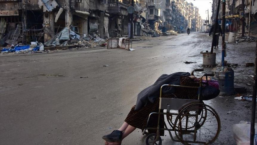 هنا ماتت على كرسيها المتحرك وه...