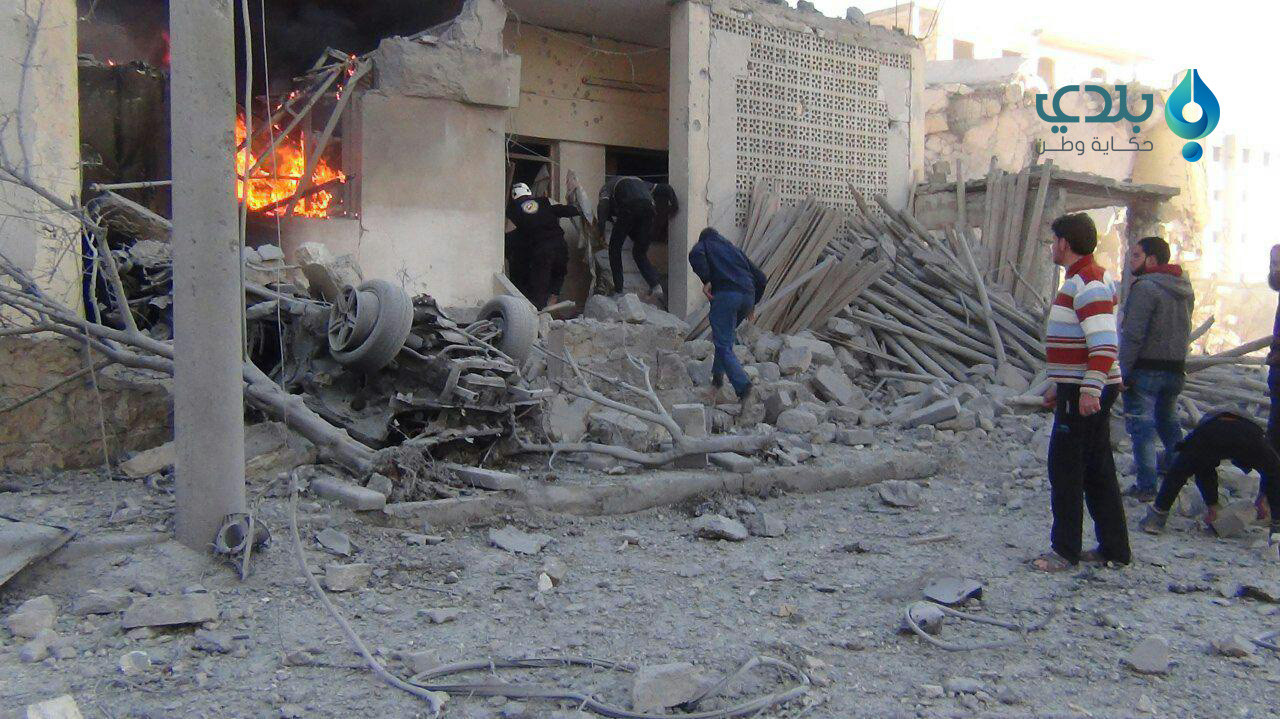 طيران النظام يقتل ثلاثة مدنيين...