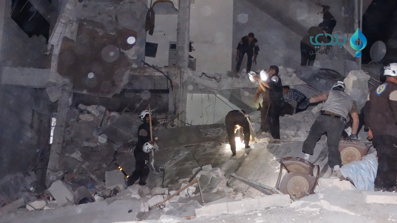 شهداء وجرحى بقصف جوي على ريف إ...