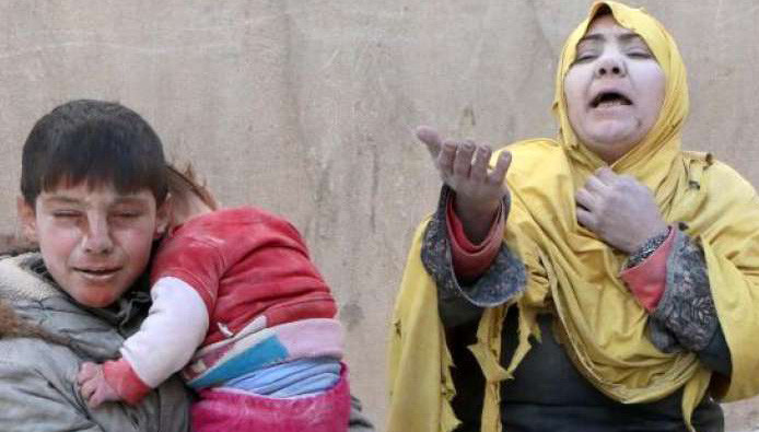 سبعة شهداء في قصف جوي على حلب