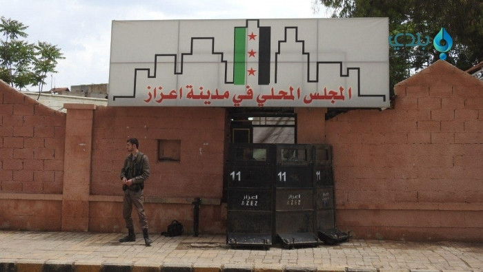 خيمة رمضانية في اعزاز لإفطار ا...