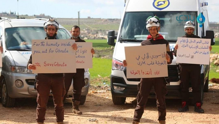 "لي في الغوطة قلب يحترق".. عنو...