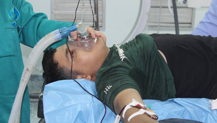 مجزرة يرتكبها طيران النظام بإد...