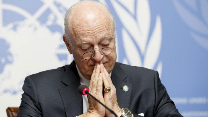 "دي ميستورا": روسيا وتركيا وإي...