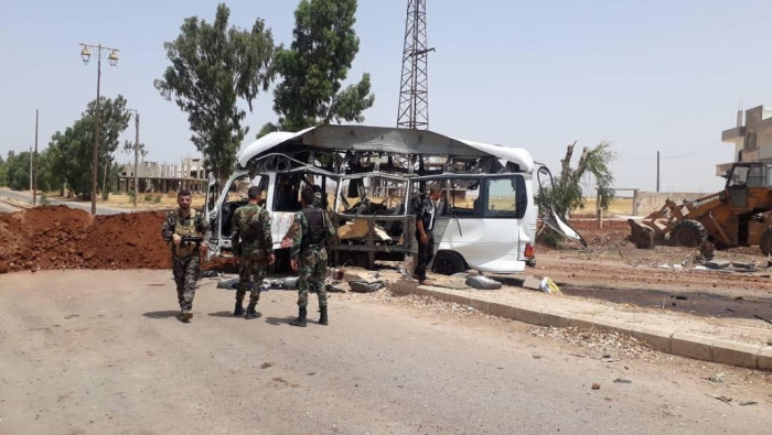 جرحى من قوات النظام بهجوم شرق...