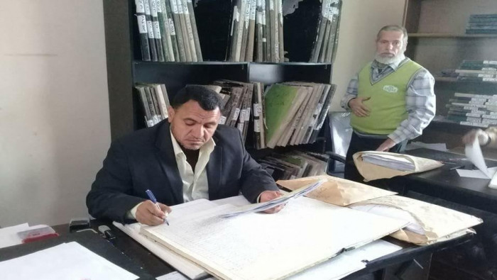 مكتب الأحوال المدنية في الأتار...