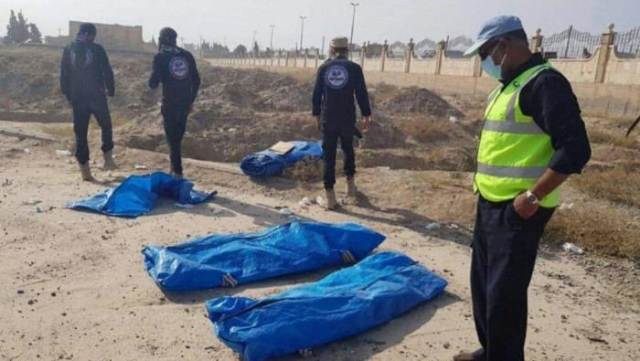 انتشال 15 جثة مجهولة الهوية من...