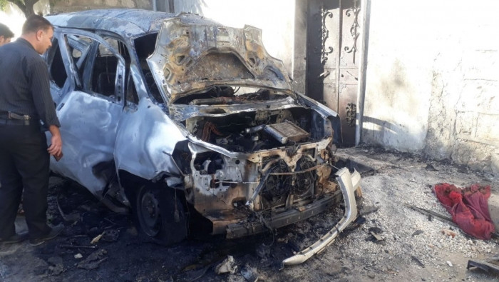 إصابة مدني بانفجار "ناسفة" في...