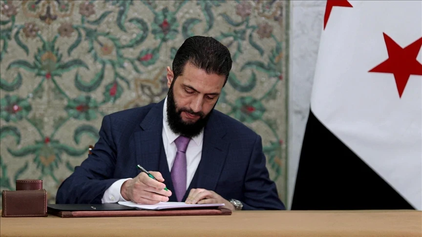 "الشرع" يعلن تشكيل لجنة انتخاب...