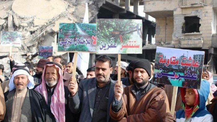 "قسد" تحشد ضد "غصن الزيتون" وت...