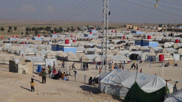 وفاة طفل بحريق في مخيم الهول ب...