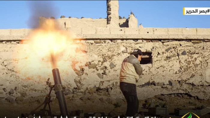 العمليات المركزية تصيب طائرة ل...